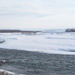 Горная река ЛАБА февраль 2012